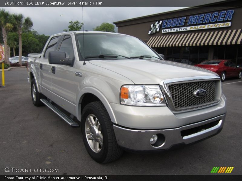 Silver Metallic / Tan 2006 Ford F150 Lariat SuperCrew
