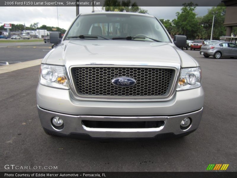 Silver Metallic / Tan 2006 Ford F150 Lariat SuperCrew