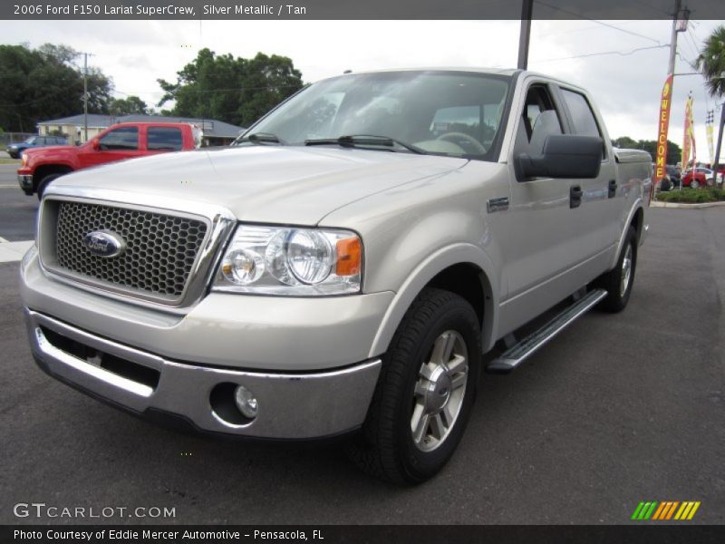 Silver Metallic / Tan 2006 Ford F150 Lariat SuperCrew