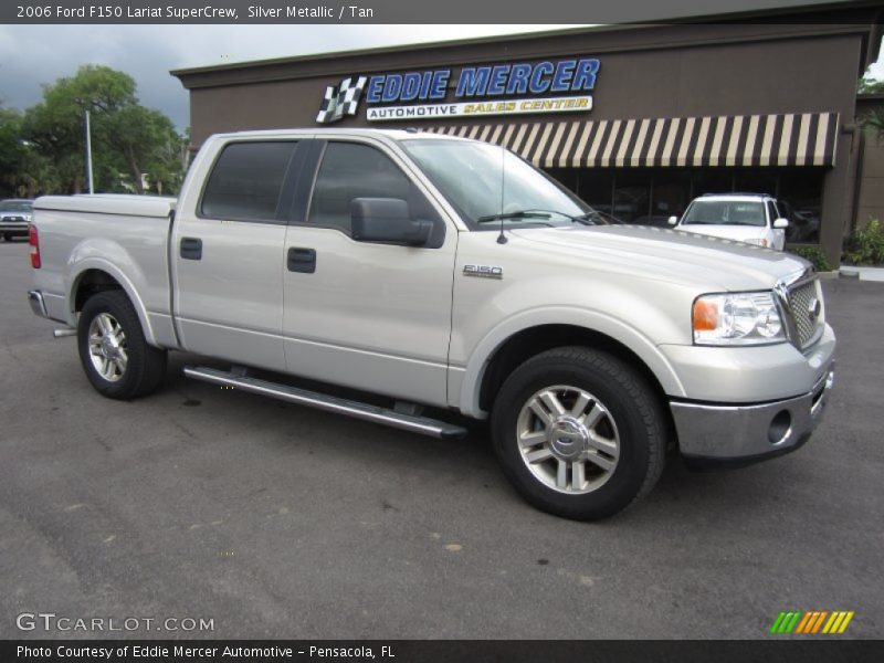 Silver Metallic / Tan 2006 Ford F150 Lariat SuperCrew
