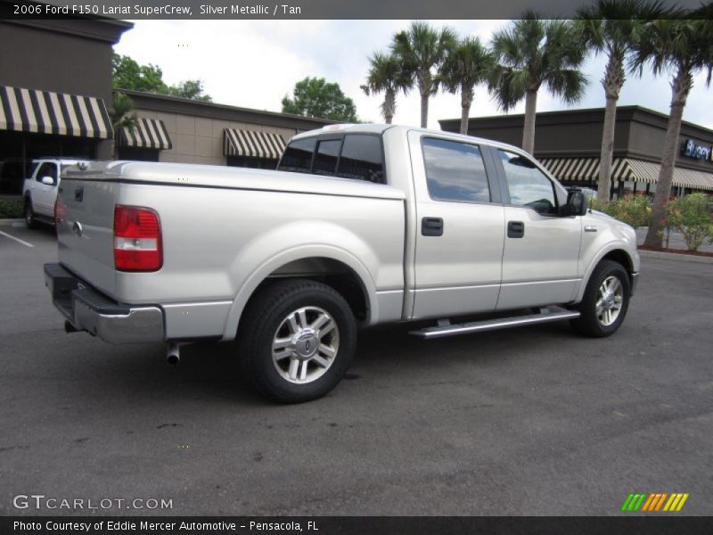 Silver Metallic / Tan 2006 Ford F150 Lariat SuperCrew