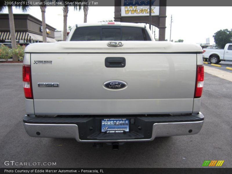 Silver Metallic / Tan 2006 Ford F150 Lariat SuperCrew