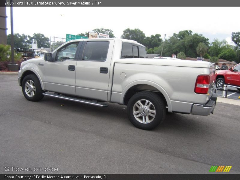 Silver Metallic / Tan 2006 Ford F150 Lariat SuperCrew