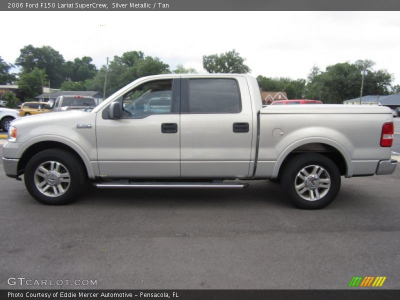 Silver Metallic / Tan 2006 Ford F150 Lariat SuperCrew