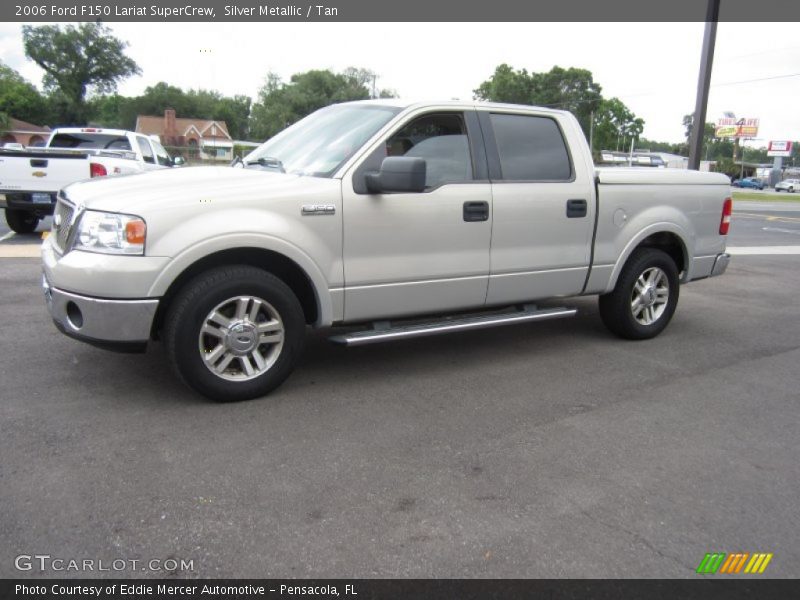 Silver Metallic / Tan 2006 Ford F150 Lariat SuperCrew