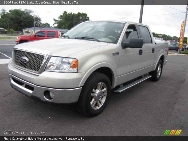 Silver Metallic / Tan 2006 Ford F150 Lariat SuperCrew