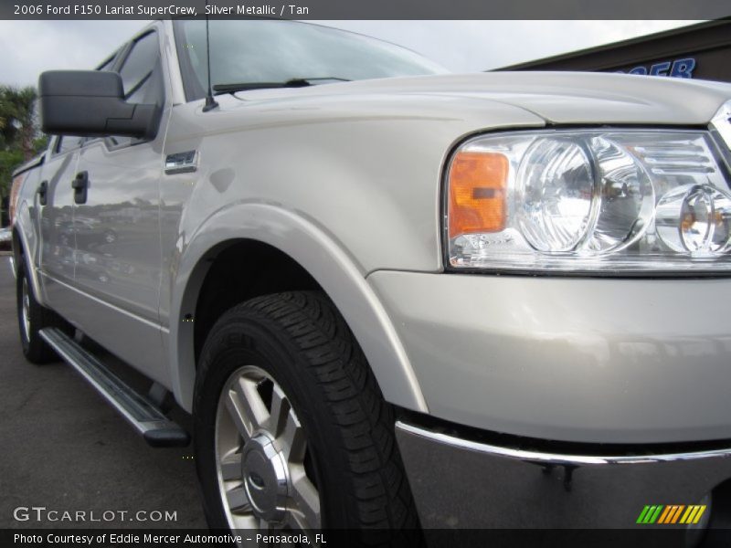 Silver Metallic / Tan 2006 Ford F150 Lariat SuperCrew