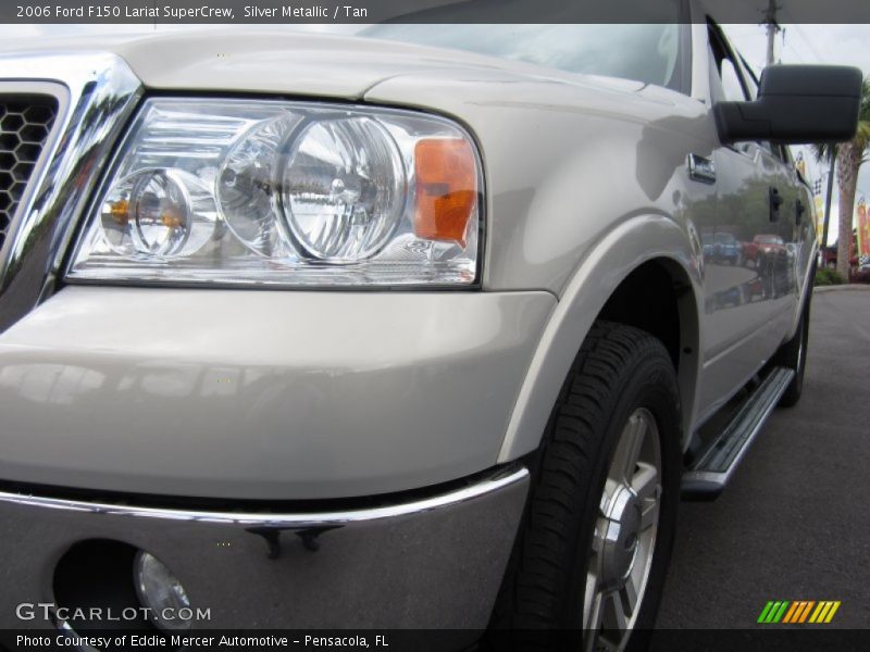 Silver Metallic / Tan 2006 Ford F150 Lariat SuperCrew