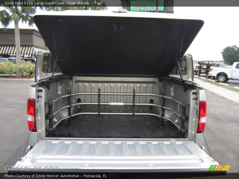 Silver Metallic / Tan 2006 Ford F150 Lariat SuperCrew