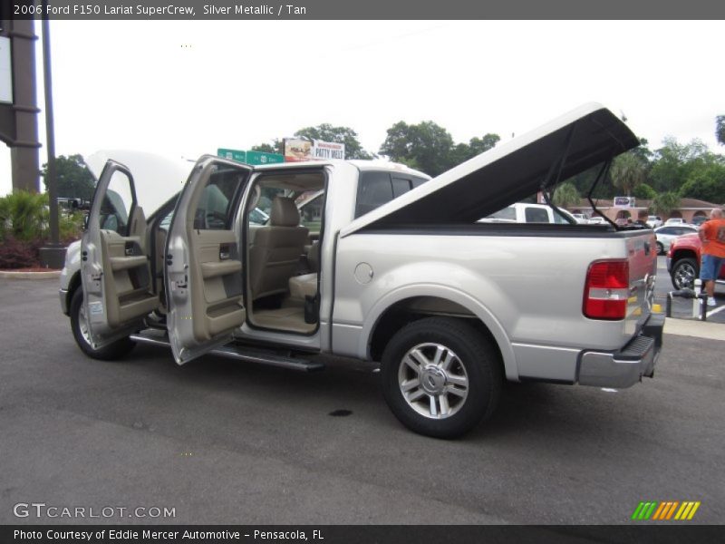 Silver Metallic / Tan 2006 Ford F150 Lariat SuperCrew