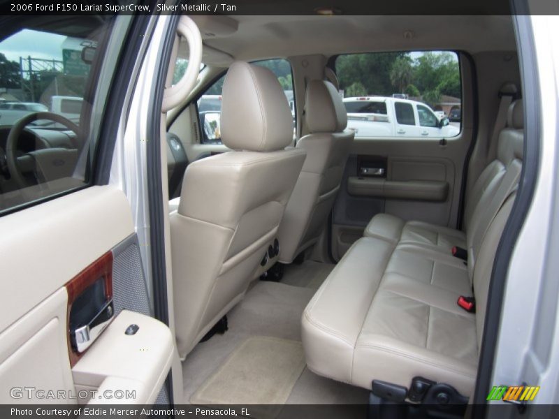 Silver Metallic / Tan 2006 Ford F150 Lariat SuperCrew