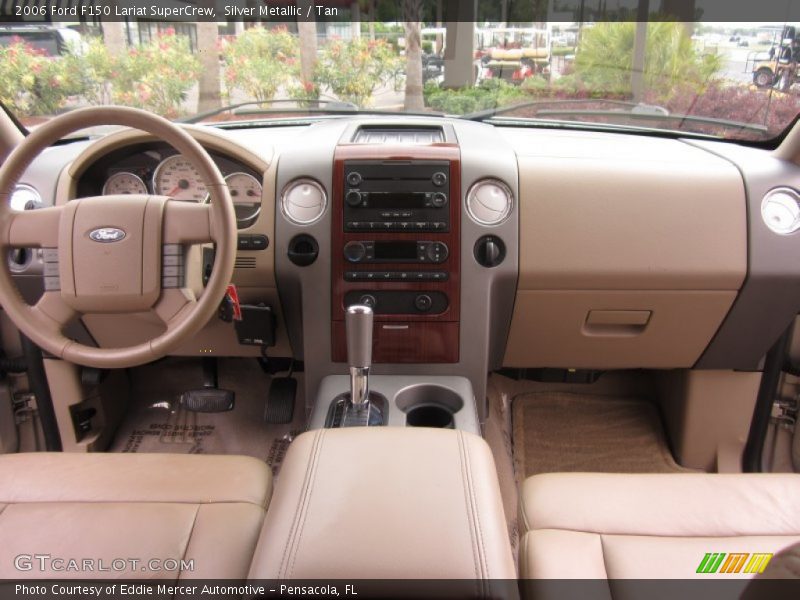 Silver Metallic / Tan 2006 Ford F150 Lariat SuperCrew