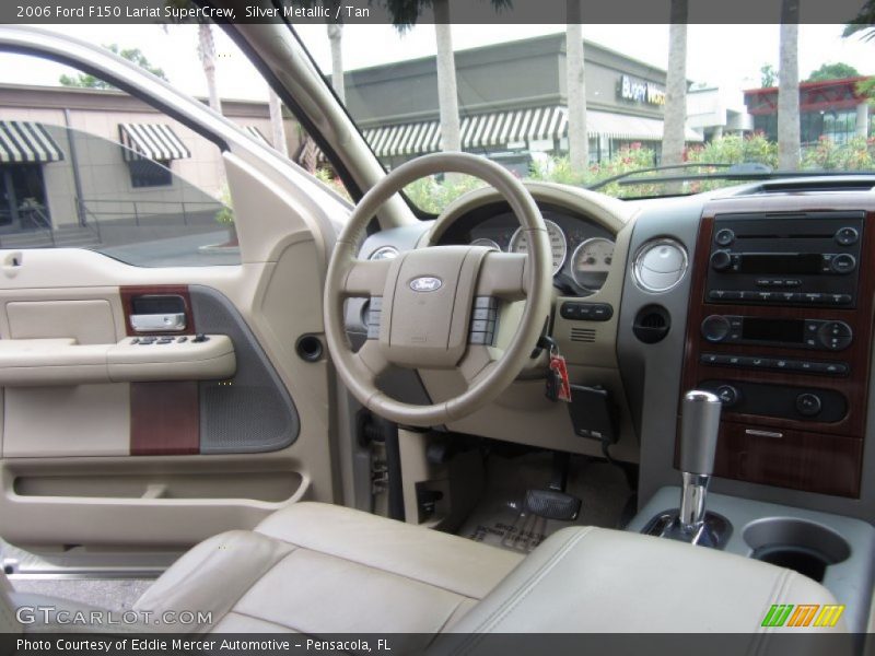 Silver Metallic / Tan 2006 Ford F150 Lariat SuperCrew