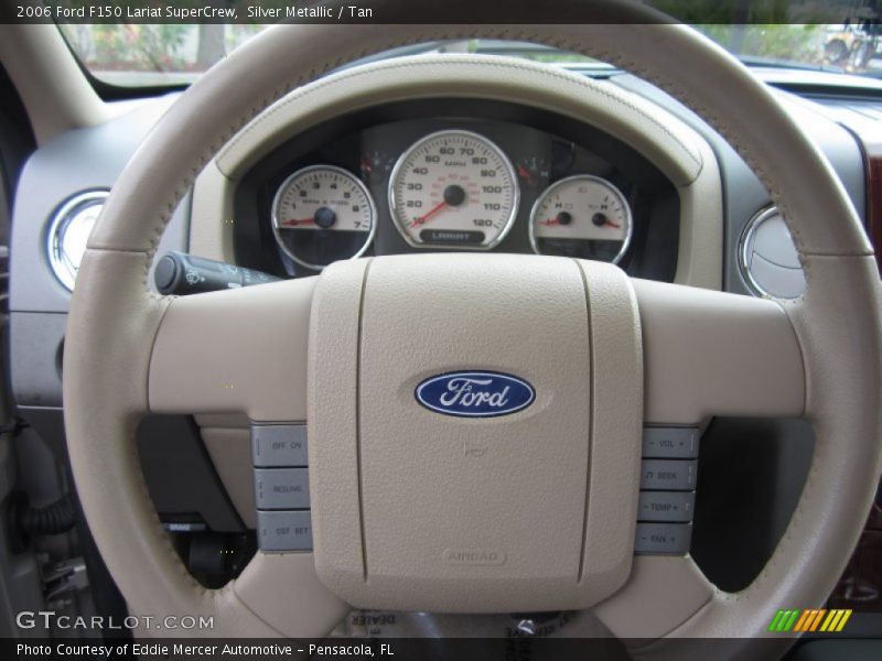 Silver Metallic / Tan 2006 Ford F150 Lariat SuperCrew