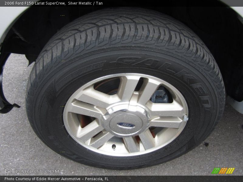 Silver Metallic / Tan 2006 Ford F150 Lariat SuperCrew