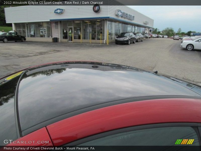 Rave Red / Dark Charcoal 2012 Mitsubishi Eclipse GS Sport Coupe