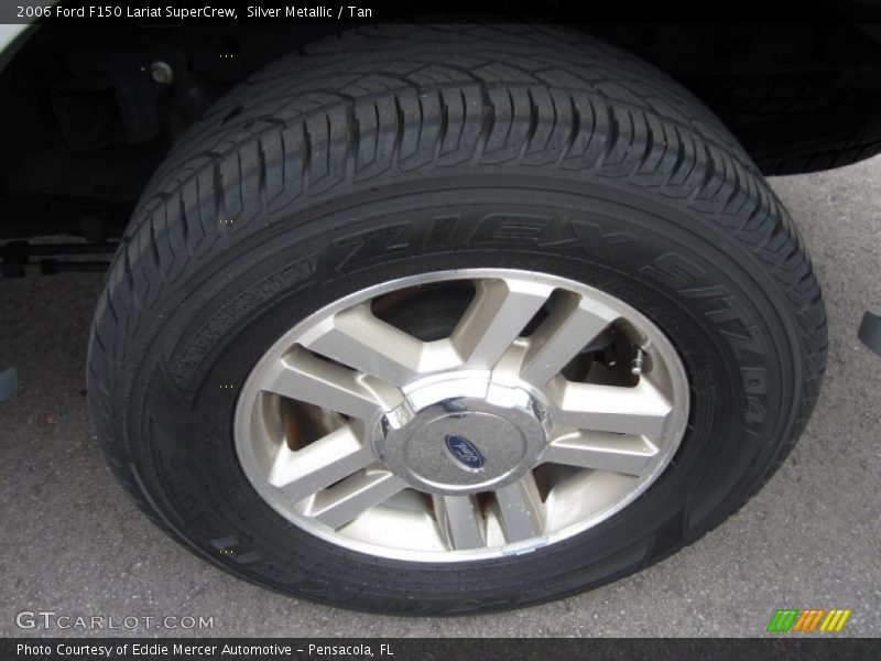 Silver Metallic / Tan 2006 Ford F150 Lariat SuperCrew