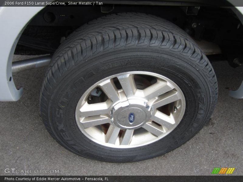 Silver Metallic / Tan 2006 Ford F150 Lariat SuperCrew