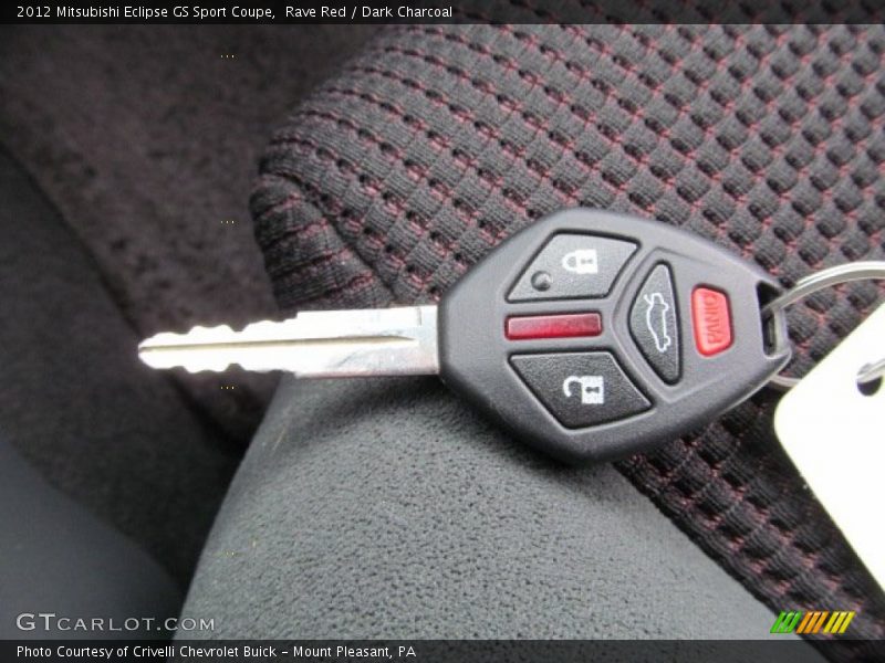 Keys of 2012 Eclipse GS Sport Coupe