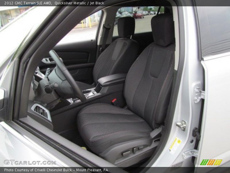 Quicksilver Metallic / Jet Black 2012 GMC Terrain SLE AWD