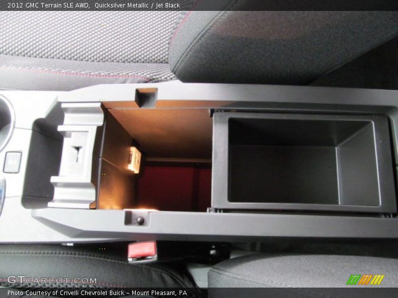 Quicksilver Metallic / Jet Black 2012 GMC Terrain SLE AWD