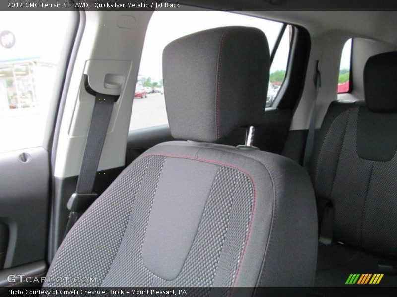 Quicksilver Metallic / Jet Black 2012 GMC Terrain SLE AWD