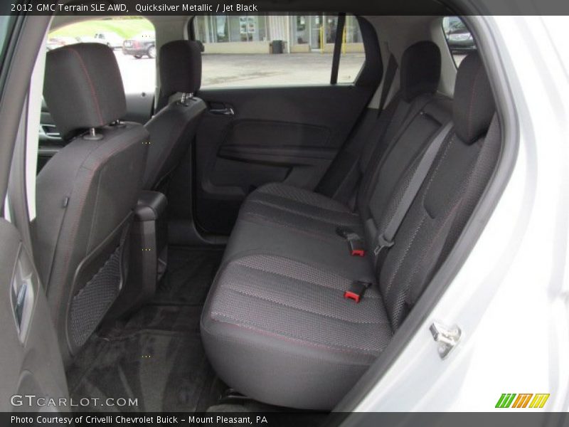 Quicksilver Metallic / Jet Black 2012 GMC Terrain SLE AWD