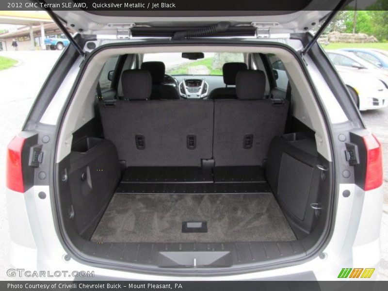 Quicksilver Metallic / Jet Black 2012 GMC Terrain SLE AWD