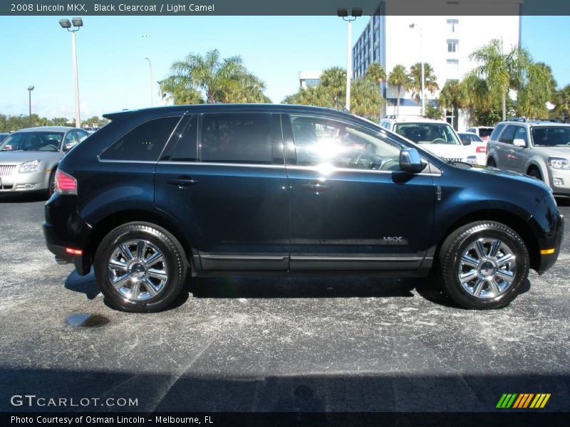 Black Clearcoat / Light Camel 2008 Lincoln MKX