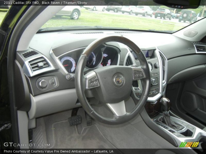 Black Raven / Titanium/Ebony 2011 Cadillac SRX FWD