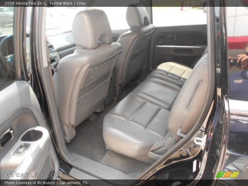 Formal Black / Gray 2008 Honda Pilot EX-L
