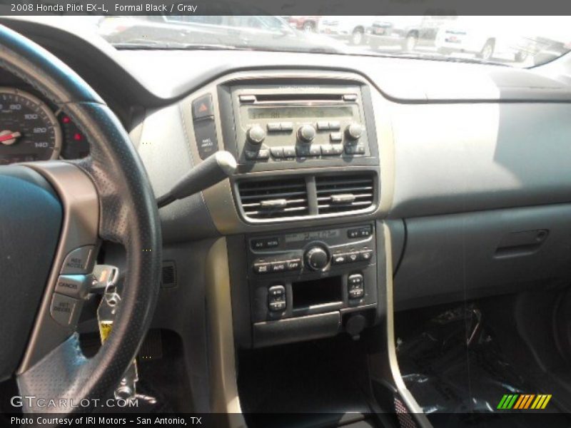 Formal Black / Gray 2008 Honda Pilot EX-L