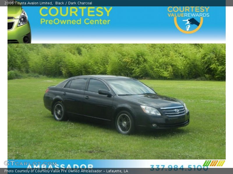 Black / Dark Charcoal 2006 Toyota Avalon Limited