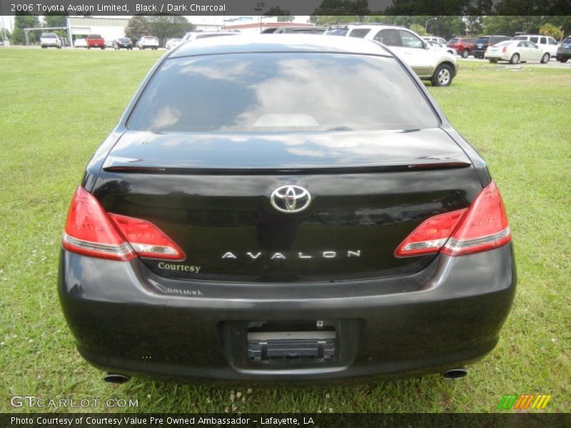Black / Dark Charcoal 2006 Toyota Avalon Limited