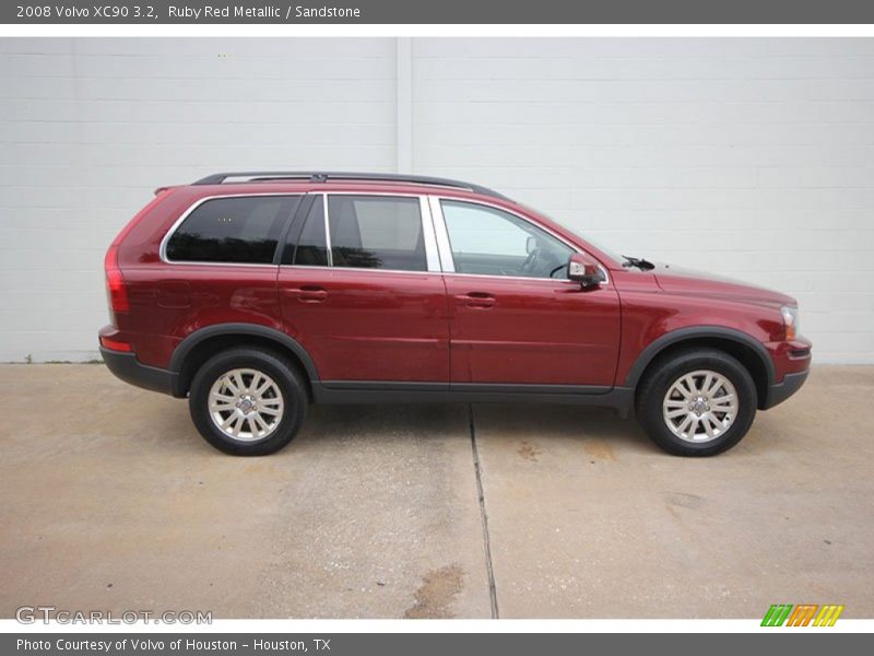 Ruby Red Metallic / Sandstone 2008 Volvo XC90 3.2