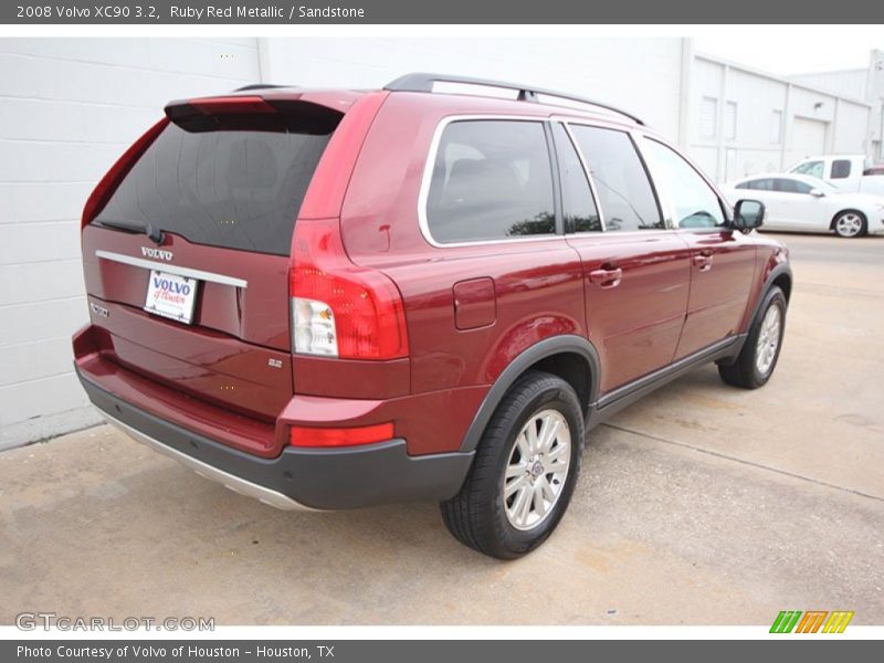 Ruby Red Metallic / Sandstone 2008 Volvo XC90 3.2