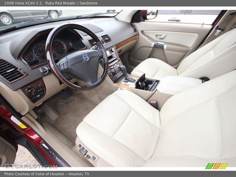 Ruby Red Metallic / Sandstone 2008 Volvo XC90 3.2
