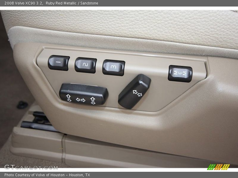 Ruby Red Metallic / Sandstone 2008 Volvo XC90 3.2