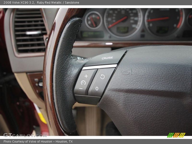 Ruby Red Metallic / Sandstone 2008 Volvo XC90 3.2