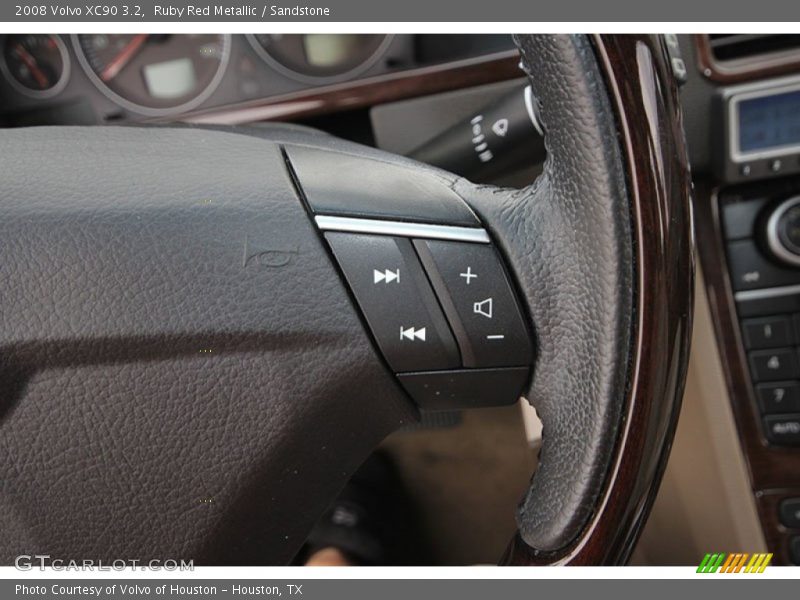 Ruby Red Metallic / Sandstone 2008 Volvo XC90 3.2