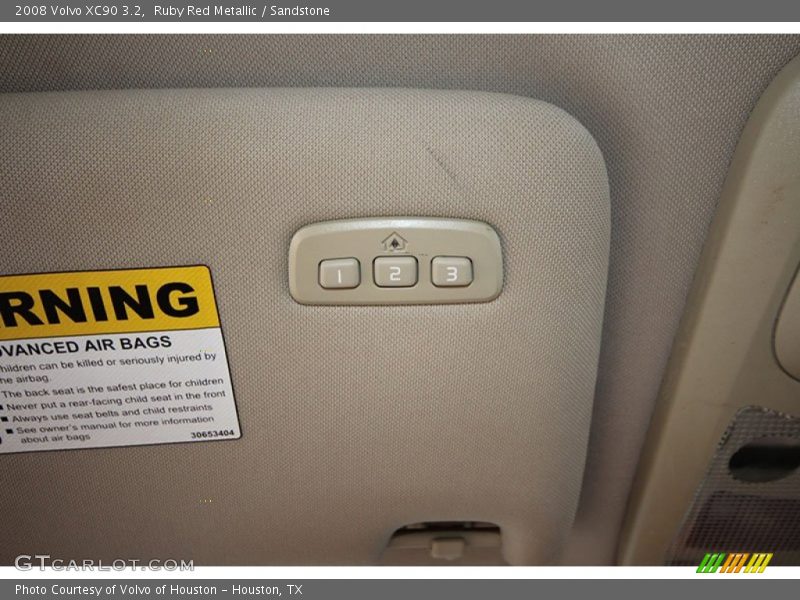 Ruby Red Metallic / Sandstone 2008 Volvo XC90 3.2