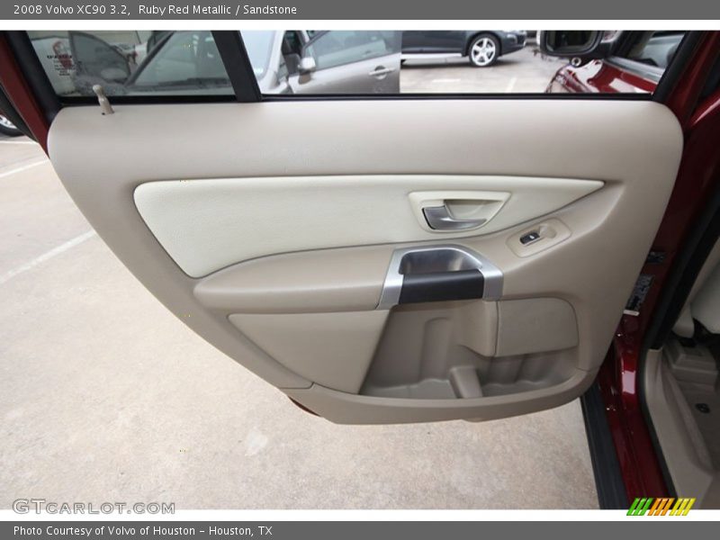 Ruby Red Metallic / Sandstone 2008 Volvo XC90 3.2