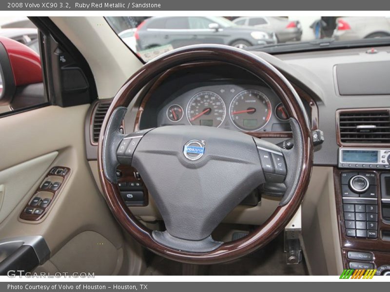 Ruby Red Metallic / Sandstone 2008 Volvo XC90 3.2