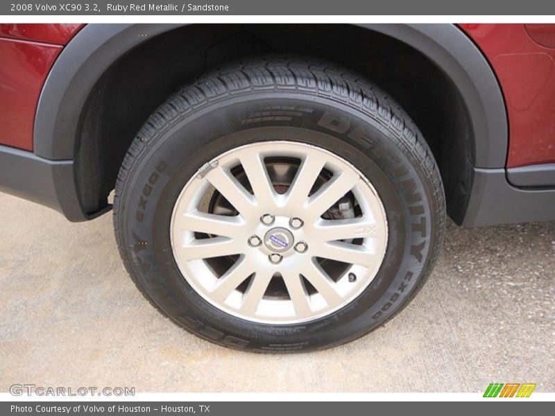 Ruby Red Metallic / Sandstone 2008 Volvo XC90 3.2
