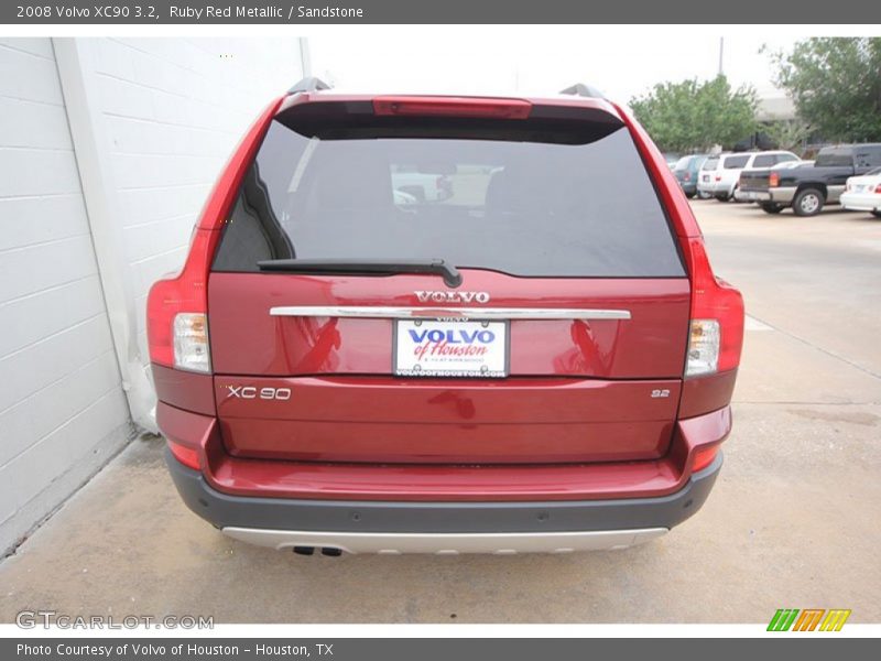 Ruby Red Metallic / Sandstone 2008 Volvo XC90 3.2