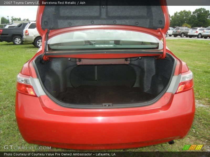 Barcelona Red Metallic / Ash 2007 Toyota Camry LE