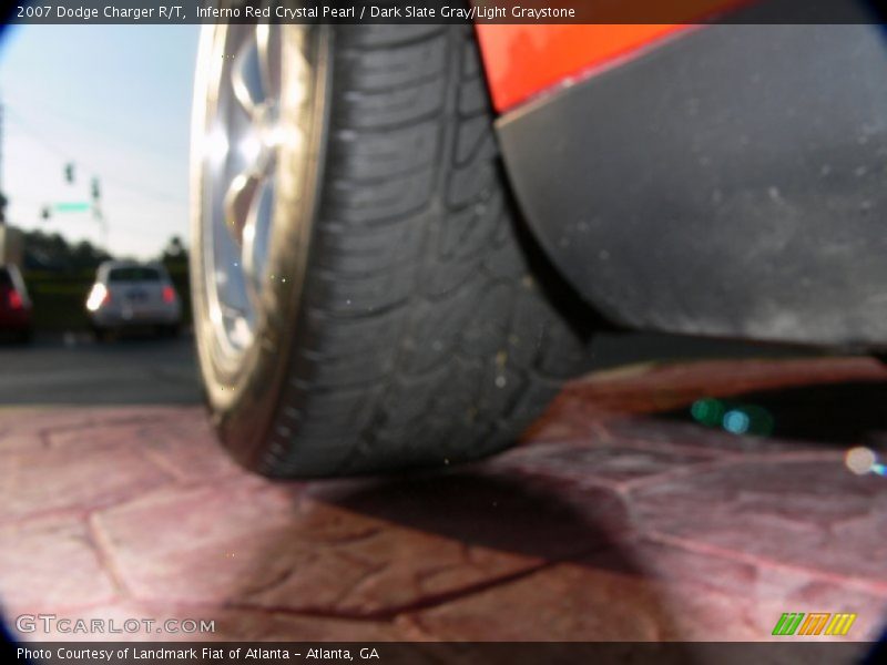 Inferno Red Crystal Pearl / Dark Slate Gray/Light Graystone 2007 Dodge Charger R/T