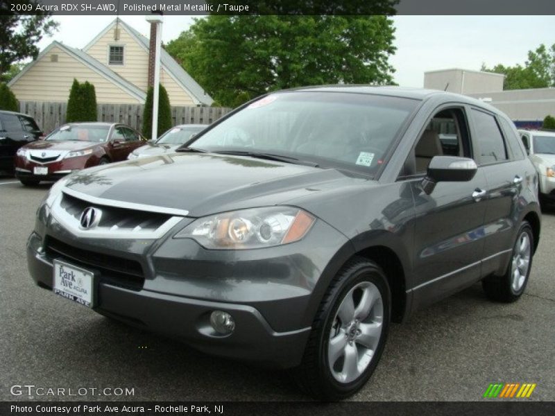 Polished Metal Metallic / Taupe 2009 Acura RDX SH-AWD