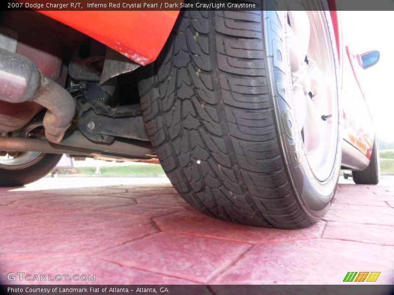 Inferno Red Crystal Pearl / Dark Slate Gray/Light Graystone 2007 Dodge Charger R/T