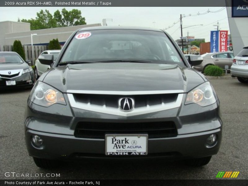 Polished Metal Metallic / Taupe 2009 Acura RDX SH-AWD